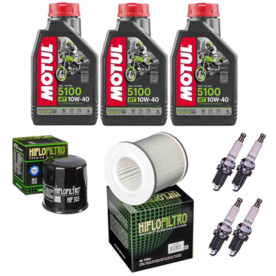 YAMAHA XJ 600 DIVERSION 92-03 olej+filtry+świece-69104