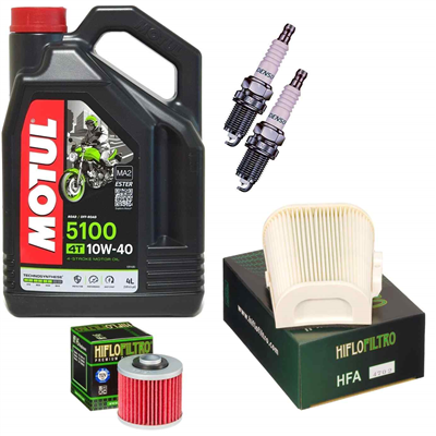 YAMAHA XV 750 VIRAGO 92-99 olej+filtry+świece-68924