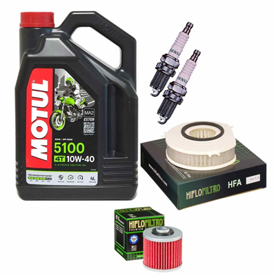 YAMAHA XVS 1100 DRAG-STAR 98-06 olej+filtry+świece-68884