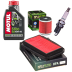 YAMAHA WR 125 X / R 09-16 olej+filtry+świeca