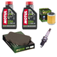 YAMAHA TW125 / TW 200 TRAIL-WAY olej+filtry+świeca-69073