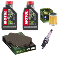 YAMAHA TW125 / TW 200 TRAIL-WAY olej+filtry+świeca