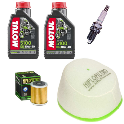 YAMAHA WR 400 426 F olej+filtry+świeca-69117