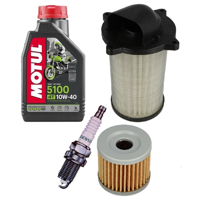 SUZUKI GZ 125 MARAUDER 99-07 olej+filtry+świeca-69258