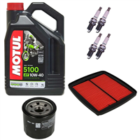 SUZUKI GSF 600 BANDIT 95-99 olej+filtry+świece-69259