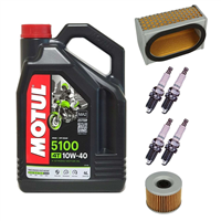 KAWASAKI ZR-7 750 99-03 olej+filtry+świece-69295