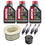 YAMAHA FZS 600 FAZER 97-03 olej+filtry+świece