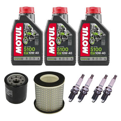 YAMAHA XJ 600 DIVERSION 92-03 olej+filtry+świece-69291