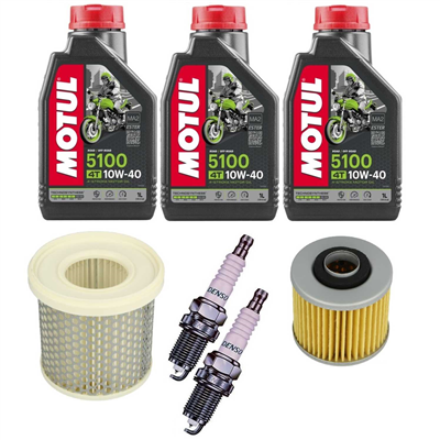 YAMAHA XV 535 VIRAGO 88-95 olej+filtry+świece-69268