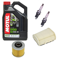 YAMAHA XV 750 VIRAGO 92-99 olej+filtry+świece