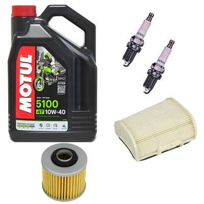 YAMAHA XV 750 VIRAGO 92-99 olej+filtry+świece-69262