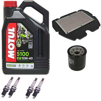 HONDA CBR 600 HURRICANE 91-94 olej+filtry+świece-69271