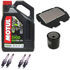 HONDA CBR 600 HURRICANE 91-94 olej+filtry+świece