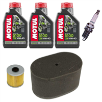 KAWASAKI KL KLR 650 87- KLX 93- olej+filtry+świeca-69303