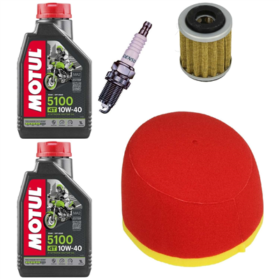 YAMAHA WR 400 426 F olej+filtry+świeca-69306