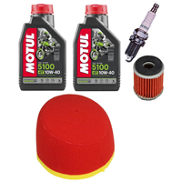 YAMAHA YZ-F YZ 250 F 03-08 olej+filtry+świeca-69277