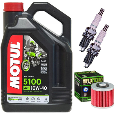 YAMAHA BT 1100 BULL-DOG 01-07 olej+filtr+świece-55069