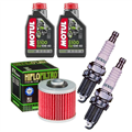 YAMAHA XVS 250 DRAG-STAR 00-04 olej+filtr+świece-55074