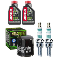 KAWASAKI EX 650 R NINJA 06-15 olej+filtr+świece-55110