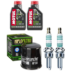 KAWASAKI EX 650 R NINJA 06-15 olej+filtr+świece