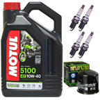 HONDA VF 1000 R / F INTER-CEPTOR olej+filtr+świece