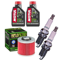 YAMAHA XVS 125 DRAG-STAR 00-04 olej+filtr+świece-55334