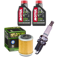 YAMAHA XT 225 SEROW 92-07 olej+filtr+świeca-55336
