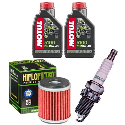 YAMAHA XT 250 07-15 olej+filtr+świeca-55355