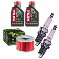 HONDA CM 250 T 81-85 olej+filtr+świece-55436