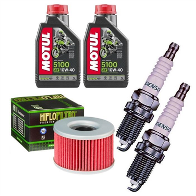 HONDA CM 250 T 81-85 olej+filtr+świece-55436