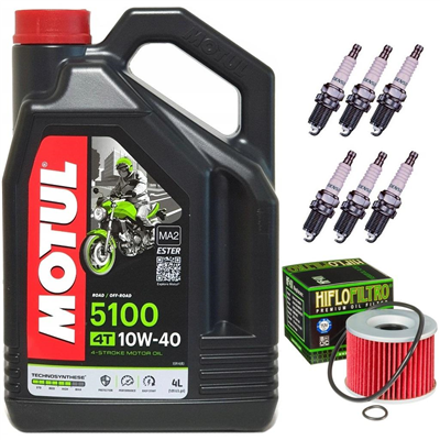 HONDA CBX 1000 PRO-LINK ZA (CB1) olej+filtr+świece-55448