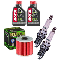 KAWASAKI Z250 LTD 81-83 olej+filtr+świece-55461