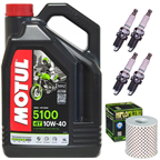 KAWASAKI KZ 1000 A B C D E G LTD olej+filtr+świece