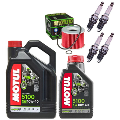 KAWASAKI ZR 1100 A B ZEPHYR 91- olej+filtr+świece-55484