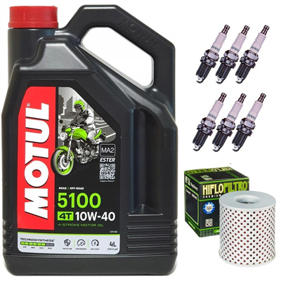 KAWASAKI KZ 1300 A / B 79-83 olej+filtr+świece-55485