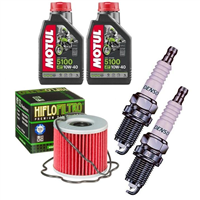 SUZUKI GS 250 T 79-81 olej+filtr+świece-55486