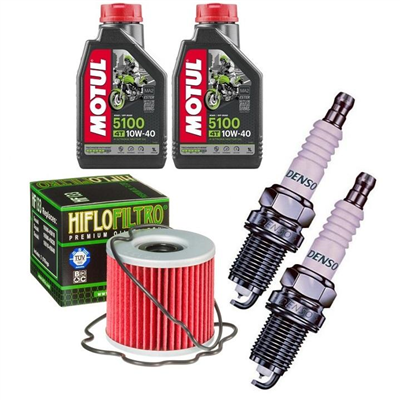 SUZUKI GS 250 T 79-81 olej+filtr+świece-55486
