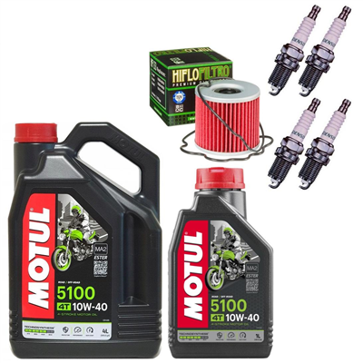 SUZUKI GSX 1100 E / T / X 80-87 olej+filtr+świece-55502