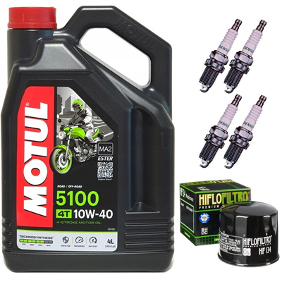 SUZUKI GV 1200 GL 85-86 olej+filtr+świece-55503