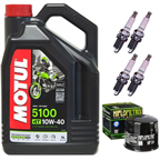 SUZUKI GV 1200 GL 85-86 olej+filtr+świece