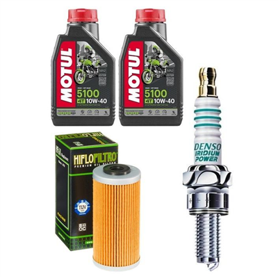 BMW G 450 X 08-12 olej+filtr+świeca-55540