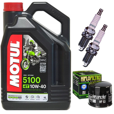 DUCATI 992 ST 3 / ST 3S 04-07 olej+filtr+świece-55594