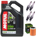 APRILIA RSV 1000 R FACTORY 97-09 olej+filtr+świece