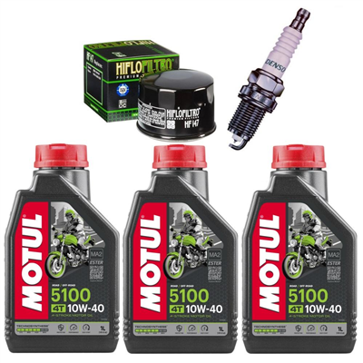 KYMCO X-CITING 500 RI 07-13 olej+filtr+świeca-55609