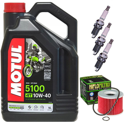 TRIUMPH TROPHY 900 91-01 olej+filtr+świece-55616