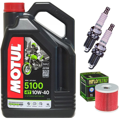 HYOSUNG 650 GV AQUILA / GT COMET olej+filtr+świece-55632