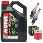 HYOSUNG 650 GV AQUILA / GT COMET olej+filtr+świece