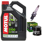 SUZUKI LT-A 500 F KING-QUAD 00- olej+filtr+świeca