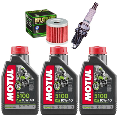 SUZUKI LT-Z 400 K QUAD-SPORT 02- olej+filtr+świeca-55637