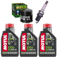 SUZUKI LT-A 750 X / XP KING-QUAD olej+filtr+świeca-55638